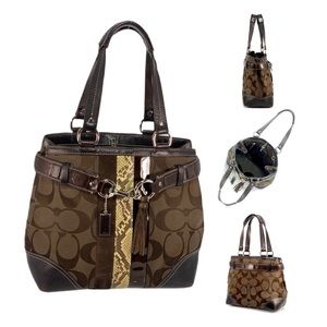 COACH | Hampton Satchel Carryall Bag
